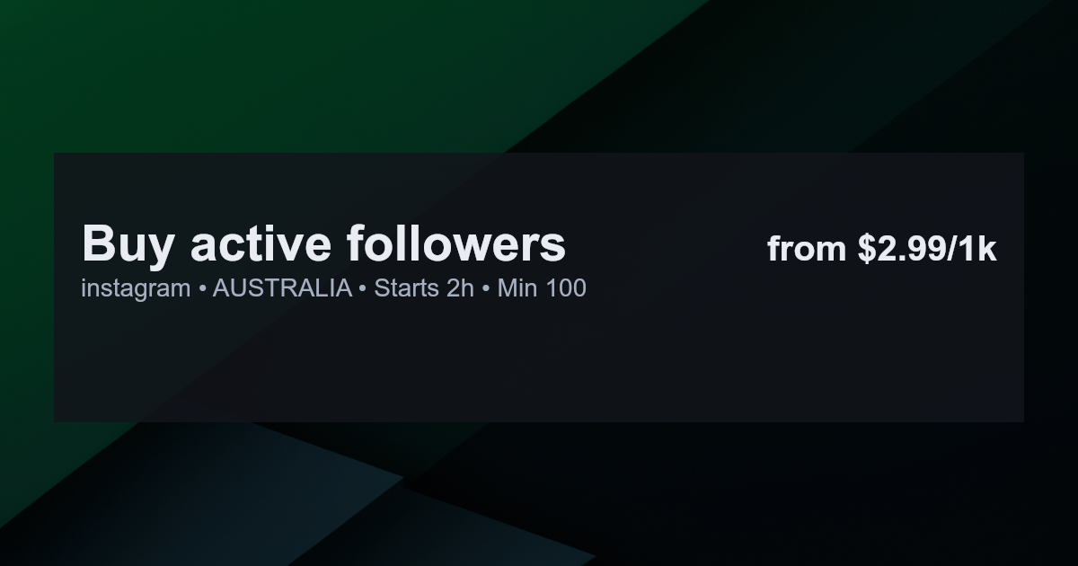 instagram followers australia