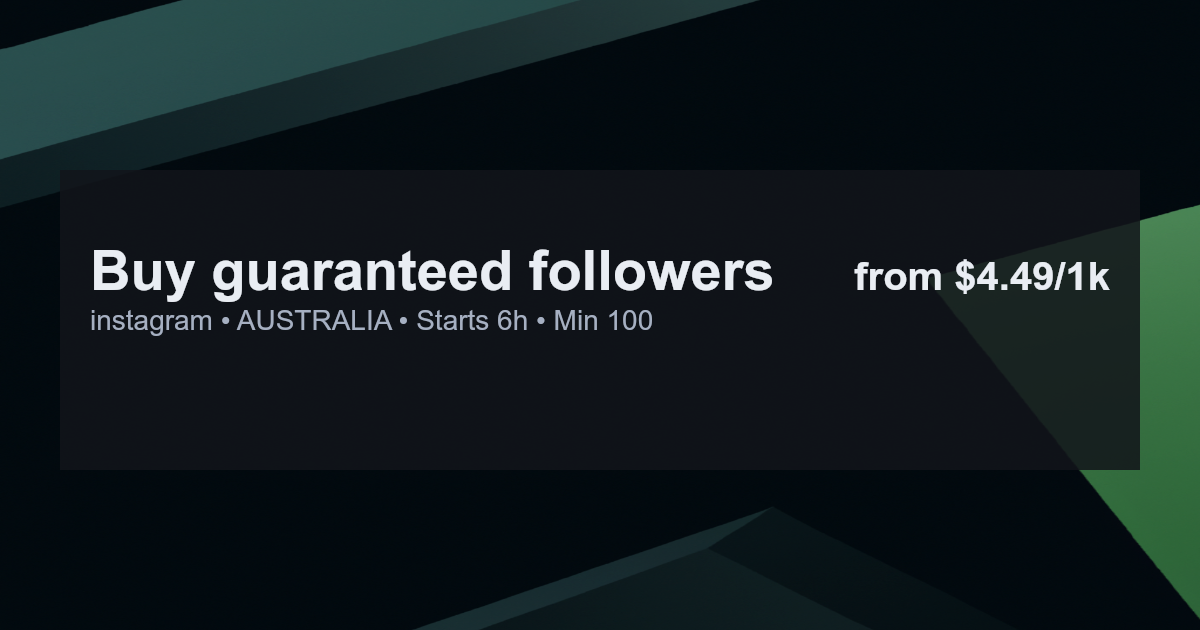 instagram followers australia