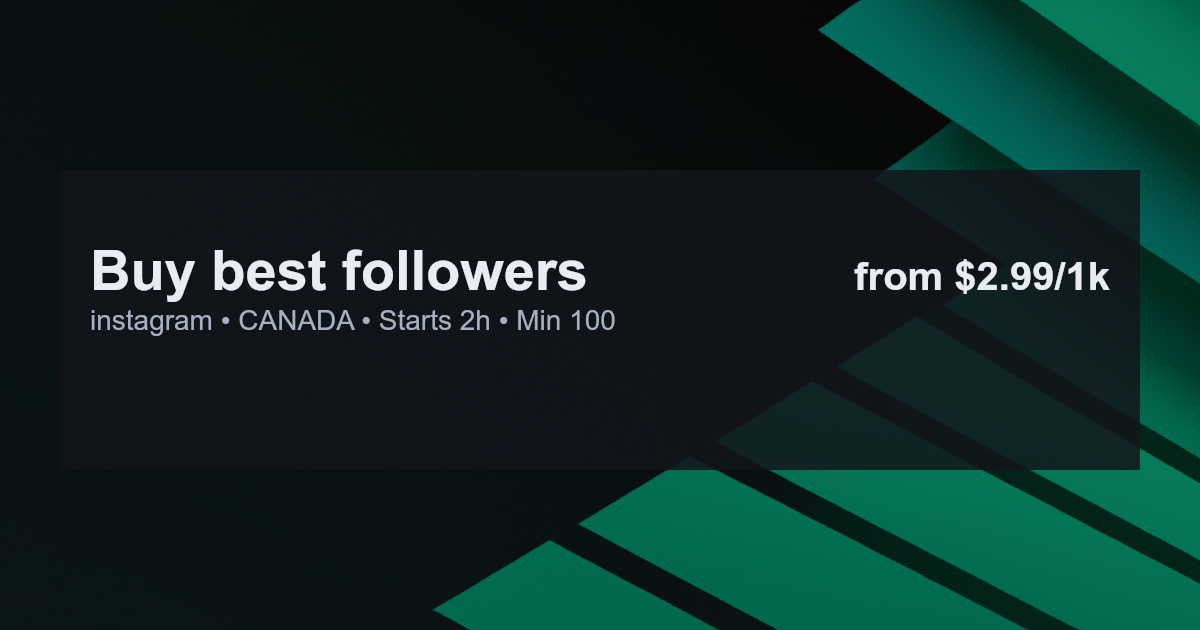 instagram followers canada