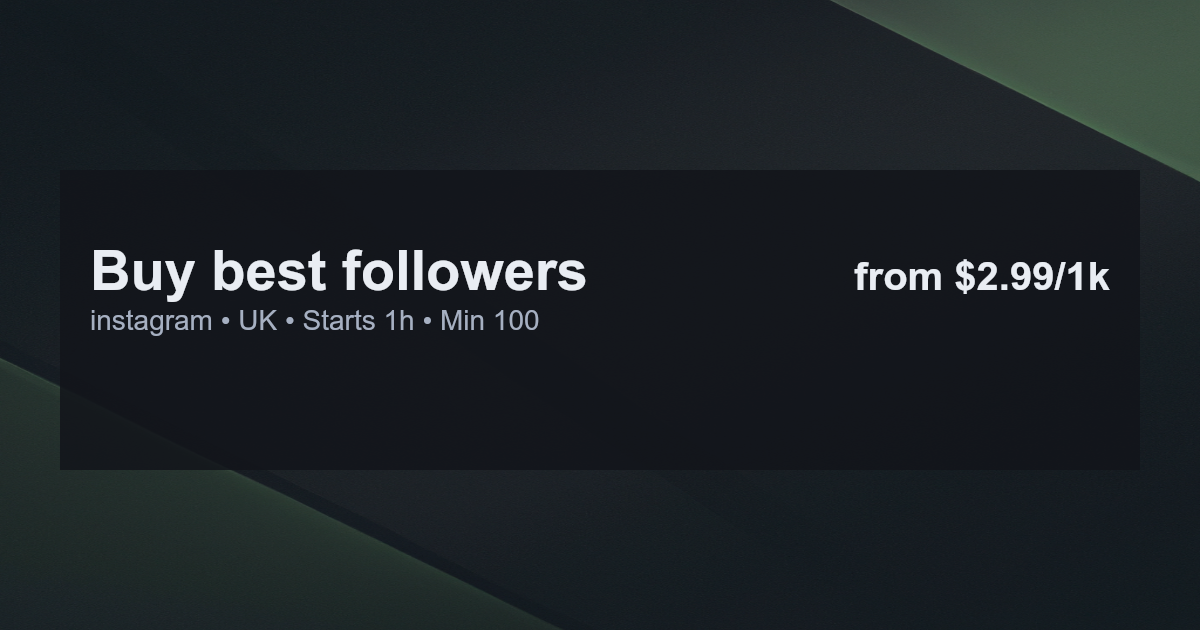 instagram followers uk