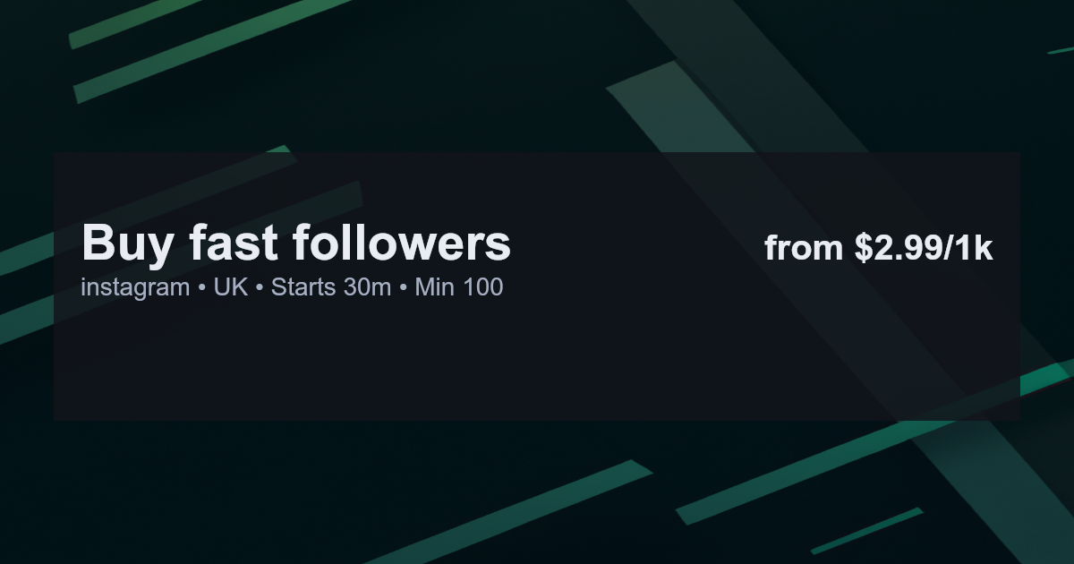 instagram followers uk